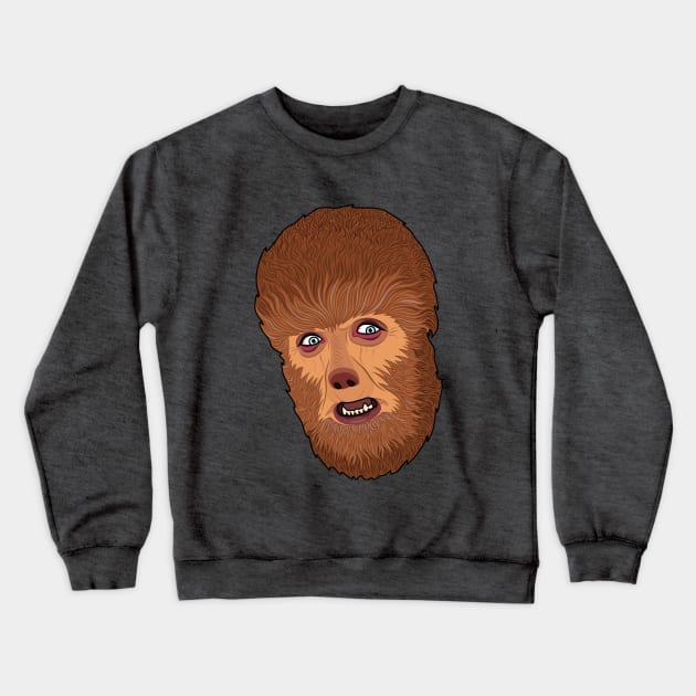 Lon Chaney | The wolfman Crewneck Sweatshirt by Jakmalone